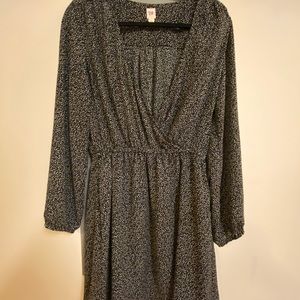 Black and white dress